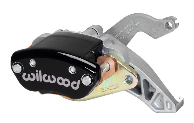 Wilwood MC4 Brake Caliper Passenger Side with Black Anodized Finish and 14 Inch Rotor