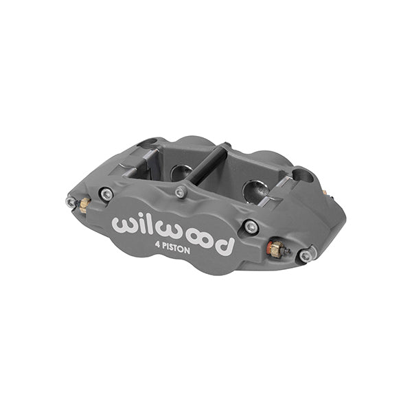Wilwood 120-13228 Superlite Radial Mount Brake Caliper for 14-Inch Rotor, Driver Side, 4 Piston Aluminum Gray Anodized