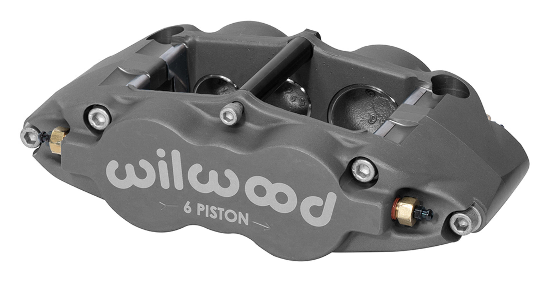 Wilwood 120-13235 Superlite Passenger Side Brake Caliper with 6 Pistons and Aluminum Construction