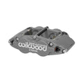 Wilwood Brake Caliper FSL LH 120-13264 for 14 Inch Diameter Rotors, Aluminum Construction, Gray Anodized Finish
