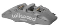 Wilwood Dynapro 120-13435 6-Piston Driver Side Brake Caliper with Aluminum Construction and Gray Powder Coat Finish