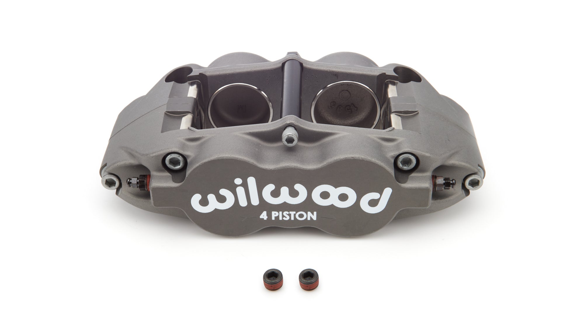 Wilwood WIL120-13826 Superlite 4-Piston Passenger Side Brake Caliper with Aluminum Gray Finish
