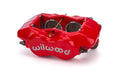 Wilwood 120-13846-RD Dynalite 4-Piston Aluminum Brake Caliper with Red Powder Coat for 13.06-Inch Rotors