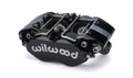 Wilwood 120-15131-BK Dynapro Dust-Boot Four-Piston Aluminum Brake Caliper with Black Anodized Finish
