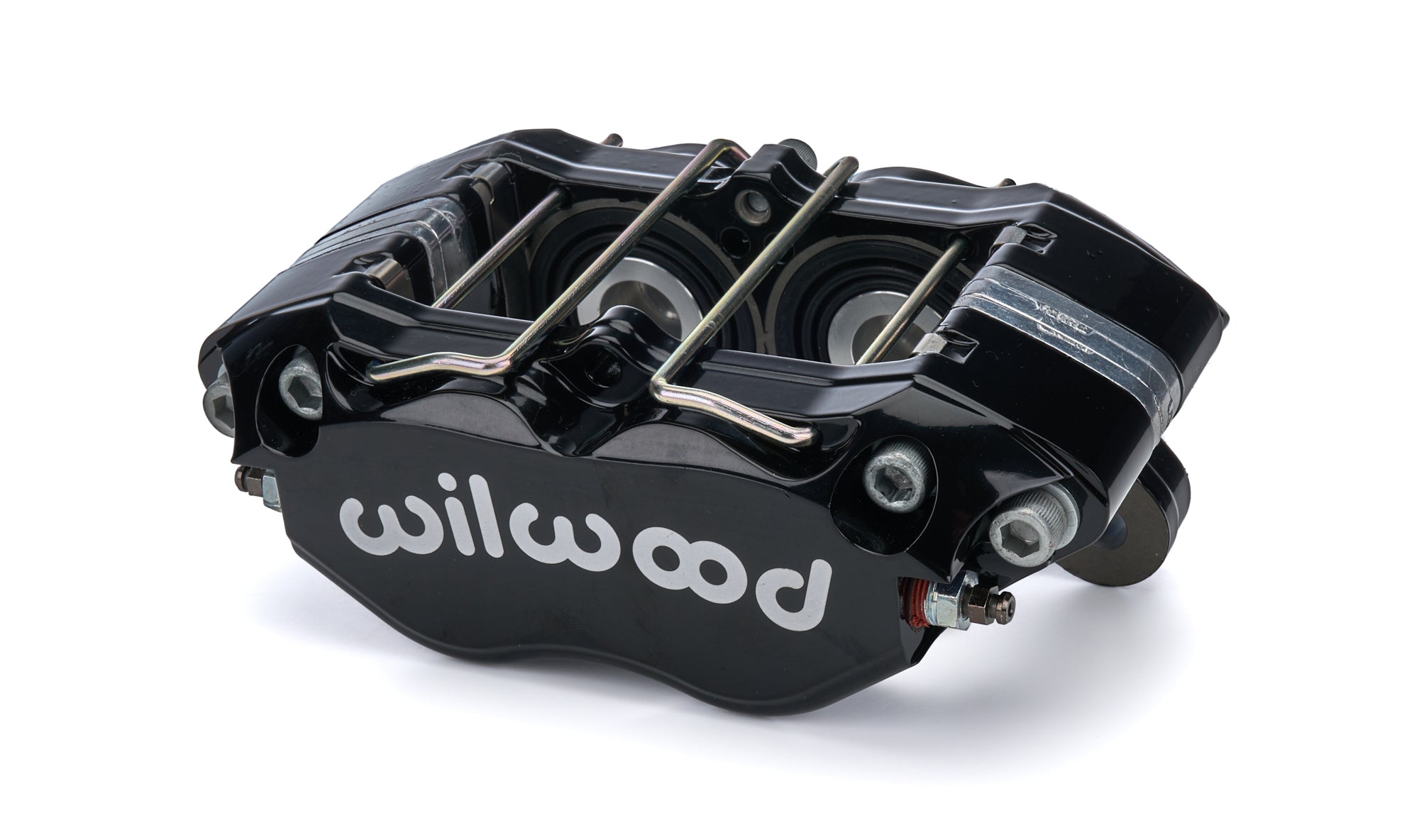 Wilwood 120-15131-BK Dynapro Dust-Boot Four-Piston Aluminum Brake Caliper with Black Anodized Finish