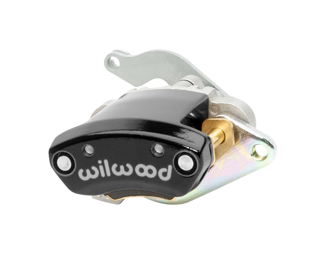 Wilwood MC4 Parking Brake Caliper Driver Side, Mechanical, Aluminum, Black Powder Coat, 14 Inch Diameter Rotor, 4.75 Inch Floating Mount
