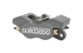 Wilwood GP320 Brake Caliper 4 Piston Aluminum Gray Anodized for Passenger Side