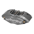 Wilwood Powerlite 120-8728 4-Piston Aluminum Brake Caliper with Gray Anodized Finish and 11-Inch Rotor Compatibility