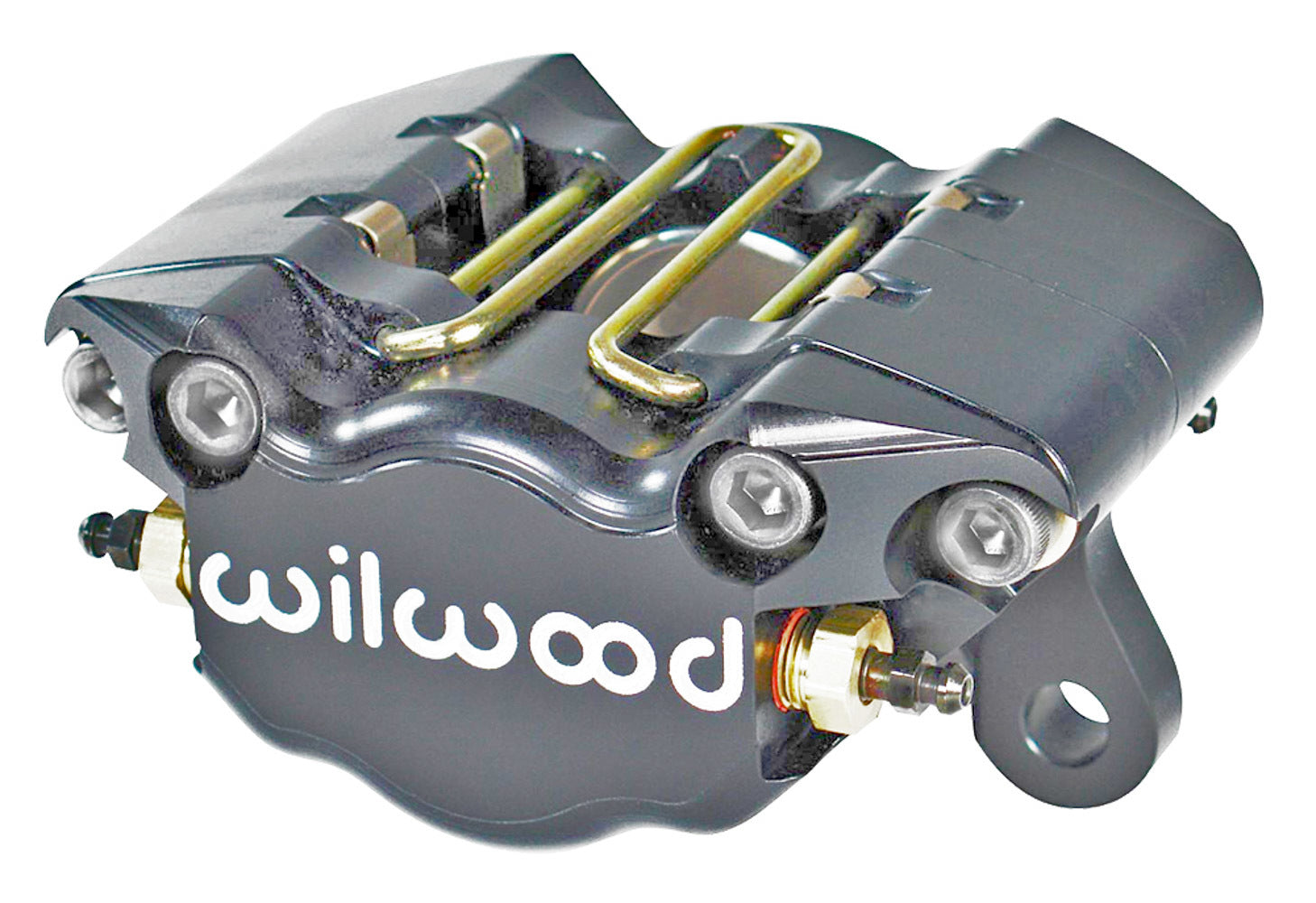 Wilwood 120-9689-LP Billet Dynalite Single Piston Aluminum Brake Caliper in Gray Anodized Finish