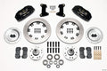 Wilwood 140-10742 Forged Dynapro 6 Big Brake Front Kit with 12.19 Inch Plain Iron Rotors and 6 Piston Calipers for Ford Mercury 1974-78