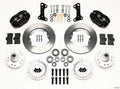 Wilwood 140-10996 HD Front Brake Kit for 1967-1972 Chevrolet Camaro and Nova with 4-Piston Calipers and 11 Inch Plain Iron Rotors