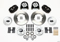 Wilwood 140-11013 Forged Dynalite Pro Series Front Brake Kit for Ford with 4-Piston Caliper and 11-Inch Plain Iron Rotor