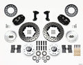 Wilwood 140-11017-D Forged Dynalite Pro Series Front Disc Brake Kit for Ford Mustang 1974-78 with 11-inch Drilled and Slotted Iron Rotors