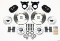 Wilwood 140-11018 Forged Dynalite Pro Series Front Brake Kit for Ford Mustang 1987-1993 with 4 Piston Caliper and 11-Inch Plain Iron Rotor