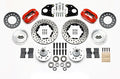 Wilwood Forged Dynalite Pro Series FDL Front Disc Brake Kit with 11-Inch Drilled and Slotted Iron Rotor for Mopar B-Body and E-Body 1962-1972