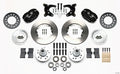 Wilwood FDL Front Kit with 11 Inch Forged Dynalite Pro Series Calipers and 11 Inch Plain Iron Rotors for Mopar A-Body 1965-1972