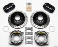 Wilwood 140-11396-D Dynapro Low-Profile Rear Brake Kit for Ford Mustang 8.8-Inch with 4-Piston Calipers and 11-Inch Drilled and Slotted Iron Rotors