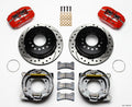 Wilwood 140-11396-DR Dynapro Low-Profile Rear Brake Kit for Ford 8.8-Inch Axle with 4-Piston Caliper and 11-Inch Drilled and Slotted Iron Rotors