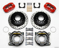 Wilwood 140-11401-DR Dynapro Low-Profile Rear Disc Brake Kit for GM 12-Bolt with 11-Inch Slotted and Drilled Iron Rotor