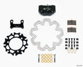 Wilwood GP 320 Front Brake Kit with 4-Piston Caliper and 10.5-Inch Drilled Scalloped Steel Rotor