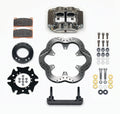 Wilwood 140-11810 Brake Kit Midget Billet Narrow Dynalite Rear 10.5 Inch Drilled and Slotted Steel Rotor