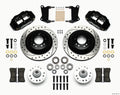 Wilwood 140-12271-D Forged Narrow Superlite 6R Front Brake Kit for GM A-Body, F-Body, X-Body 1964-1974 with 12.88-Inch Drilled and Slotted Iron Rotors