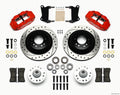 Wilwood 140-12271-DR Forged Narrow Superlite Front Disc Brake Kit for GM A-Body and B-Body 1964-1974 with 12.88-Inch Drilled and Slotted Iron Rotors