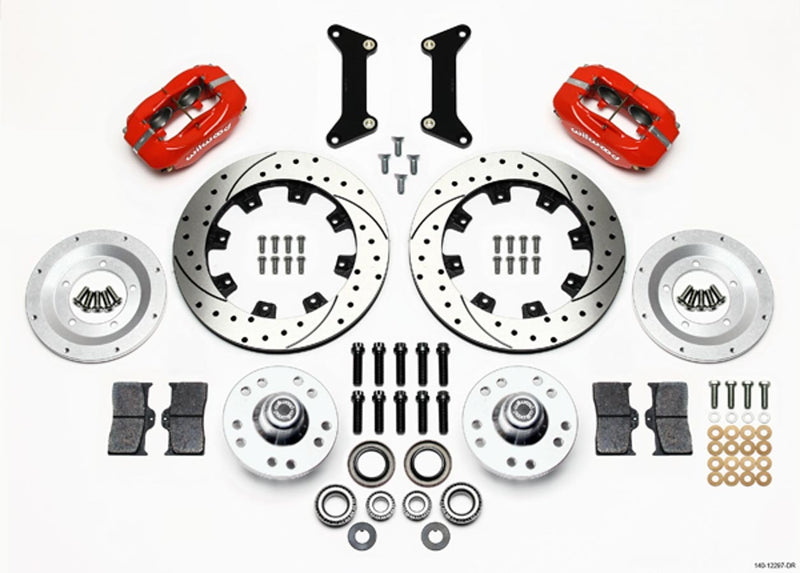 Red Dynalite front kit