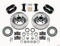 Wilwood 140-12321 Brake Kit Front for Buick 1941-1956 with 4 Piston Caliper and 11.88-Inch Plain Iron Rotor