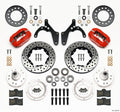 Wilwood 140-12458-DR Dynalite Pro Series Front Disc Brake Kit for 1959-1964 Chevrolet Corvette and GM B-Body