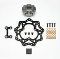 Wilwood 140-12957 Sprint Brake Kit for Left Front - Steel Rotor, 11 Inch Drilled and Scalloped, Aluminum Caliper, Gray Anodized Finish
