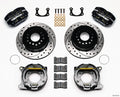 Wilwood 140-13181-D Rear Brake Kit for Big Ford Trucks with 12.19 Inch Drilled and Slotted Iron Rotors