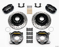 Wilwood 140-13206-D Rear Small Ford Disc Brake Kit with 12.19-Inch Drilled and Slotted Rotor, Aluminum Caliper, and Dust Boot