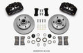 Wilwood 140-14190 Superlite Front Brake Kit for Ford F-100 1948-1956 with 4-Piston Calipers and 11.72-Inch Plain Iron Rotors