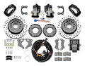 Wilwood 140-15843-D Forged Dynalite Rear Brake Kit for Big Ford New Style with 12.19 Inch Drilled and Slotted Iron Rotor