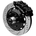 Wilwood Forged Narrow Superlite 6R Front Brake Kit for C10 6-Lug with 14-Inch Drilled and Slotted Iron Rotors