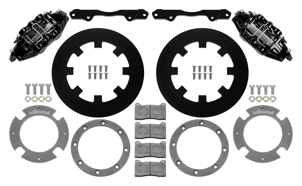 Wilwood Front Brake Kit for Can-Am Maverick UTV with 6 Piston Caliper and 11.25-Inch Solid Steel Rotor