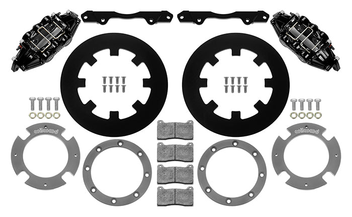 Wilwood Rear Brake Kit for Can-Am Maverick 2017-2023 with 4-Piston Caliper and 11.25 Inch Solid Steel Rotor