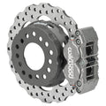 Wilwood 140-17875-D Rear Drag Brake Kit for Big Ford with 4-Piston Caliper and 11.25 Inch Drilled and Scalloped Rotor
