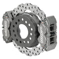 Wilwood 140-17876-D XRD Dual SA Rear Brake Kit with 4-Piston Calipers and 11.25-Inch Drilled and Scalloped Rotors for Big Ford Trucks
