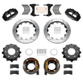 Wilwood 140-18160 Forged Narrow Superlite 4R Rear Brake Kit for GM Fullsize SUVs, 12.88-inch Slotted Iron Rotor, Black Powder Coat Finish