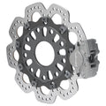 Wilwood GP200 Rear Brake Kit with 10.5-Inch Drilled and Scalloped Rotor for Sprint Cars