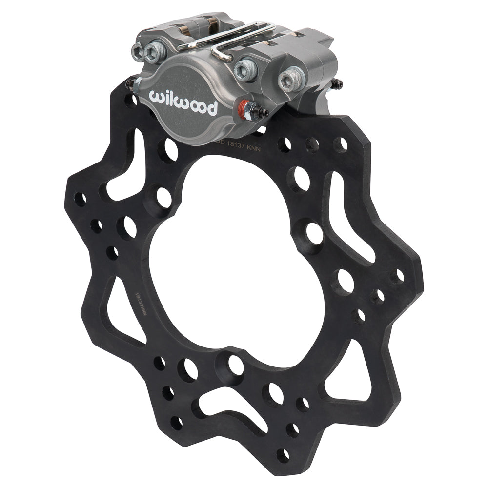 Wilwood 140-18222 Dynapro Front Left Brake Caliper Kit with 10.2 Inch Aluminum Rotor