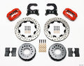 Wilwood 140-2112-DR Rear Brake Kit for Chevy 12-Bolt with 4-Piston Dynalite Caliper and 12-Inch Drilled and Slotted Iron Rotor