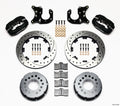 Wilwood 140-2115-BD Dynalite Rear Disc Brake Kit with 4-Piston Caliper and 12-Inch Drilled Slotted Iron Rotor for Big Ford Trucks