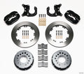 Wilwood 140-2118-B Rear Dynalite Brake System Kit with 4 Piston Caliper and 12-Inch Plain Iron Rotor for Big Ford Trucks