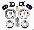 Wilwood 140-5236-BD Dynalite Rear Disc Brake Kit for Chevy 12-Bolt with 4-Piston Caliper and 12-Inch Drilled and Slotted Iron Rotors