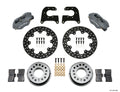 Wilwood 140-5255-BD Drag Rear Mopar Dana Forged Dynalite 4-Piston Caliper with 11.44 Inch Drilled Steel Rotor