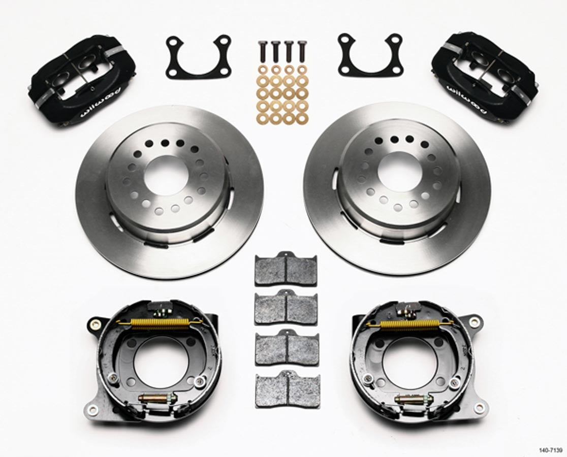 Wilwood 140-7139 Big Ford 2.36 Inch Offset One Piece Vented Rear Brake Caliper Kit