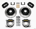 Wilwood 140-7140-D Big Ford New Style 2.5 Inch Offset Rear Brake Caliper Kit with 12 Inch Drilled Slotted Iron Rotor